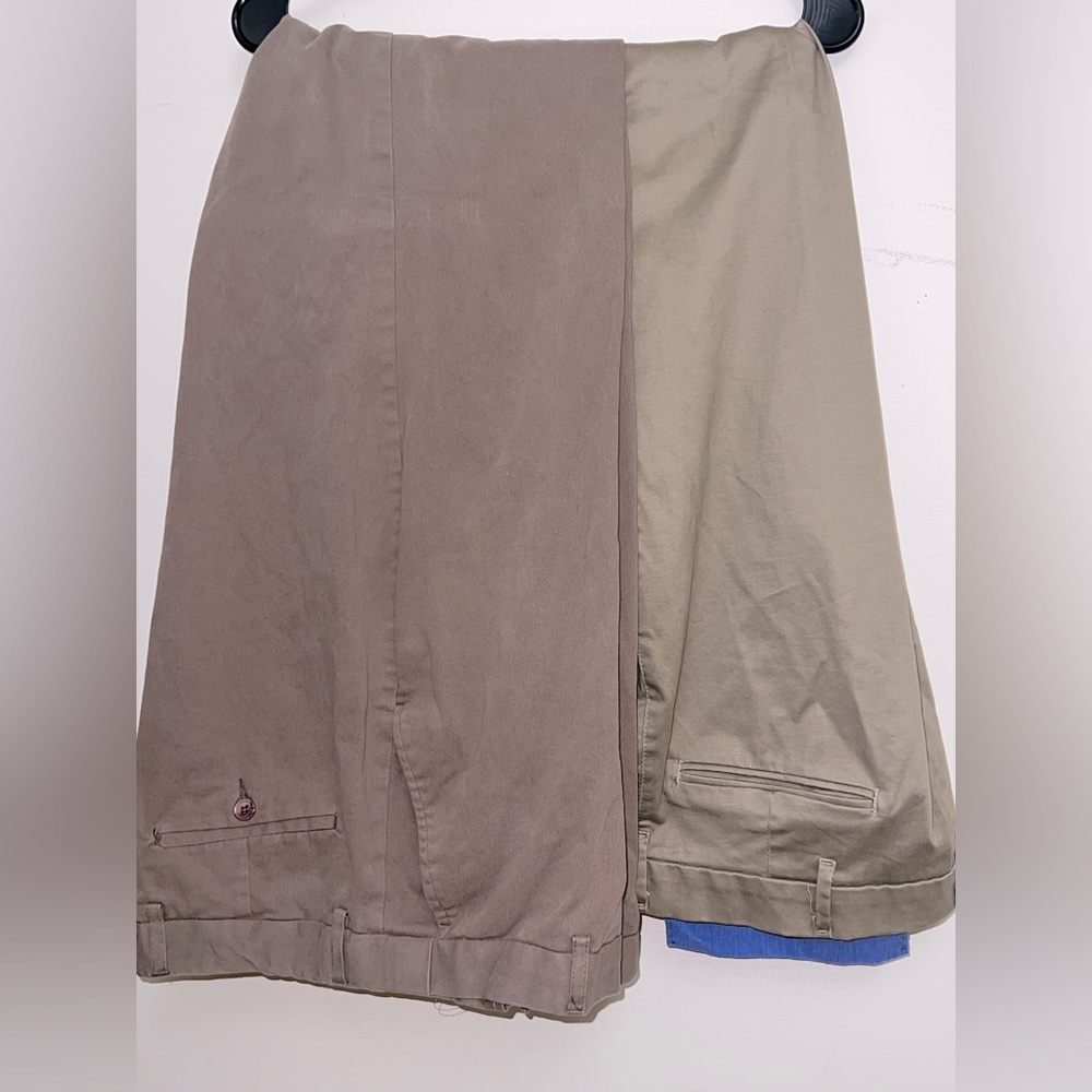 Men’s Khaki Pants. 2 for the price of 1!!! Size 38x32
